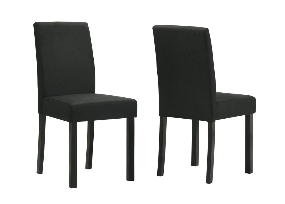 RESIA DINING CHAIR BLACK - Olympia Furniture (Saint George, Utah)