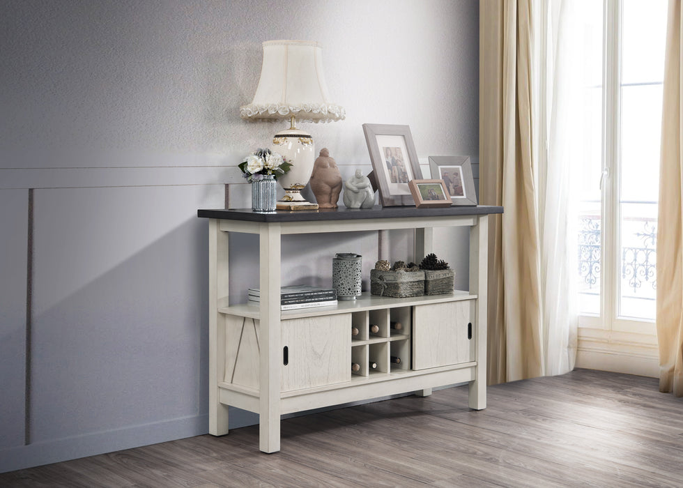 MARIBELLE SERVER CHALK WARM GREY - Olympia Furniture (Saint George, Utah)