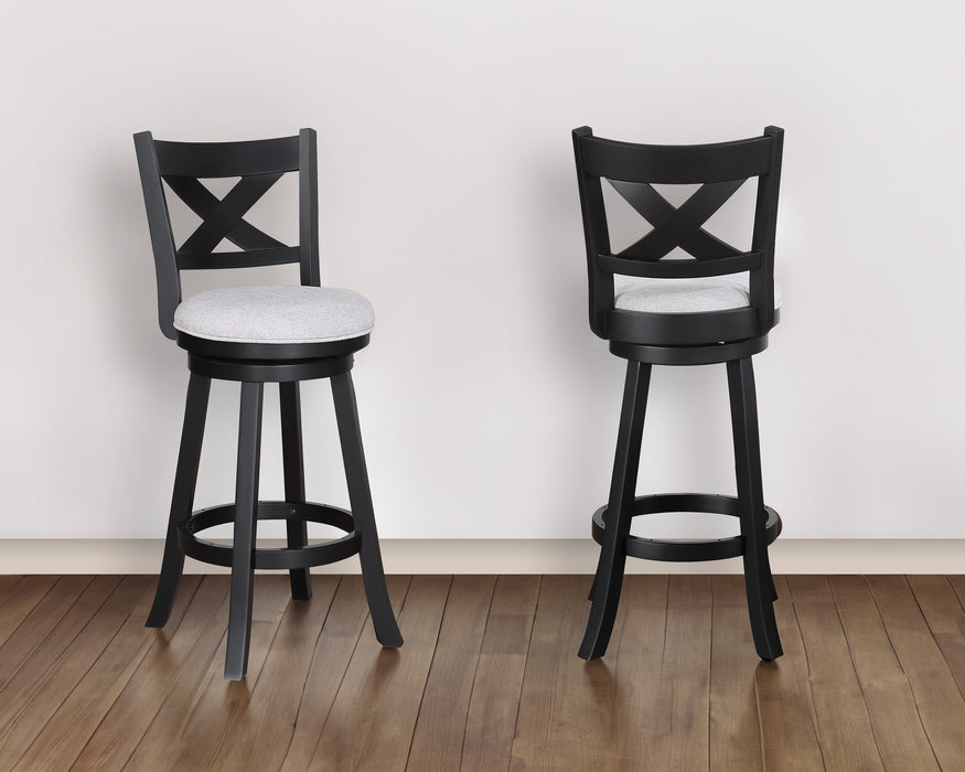 KIPPER SWIVEL BAR STOOL DOVE K/D - Olympia Furniture (Saint George, Utah)