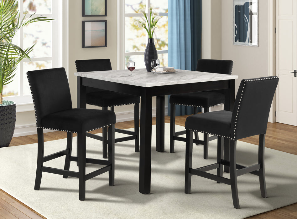 LENNON 5-PK COUNTER HEIGHT SET - Olympia Furniture (Saint George, Utah)