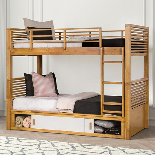 Richland Twin/Twin Bunk Bed - Olympia Furniture (Saint George, Utah)