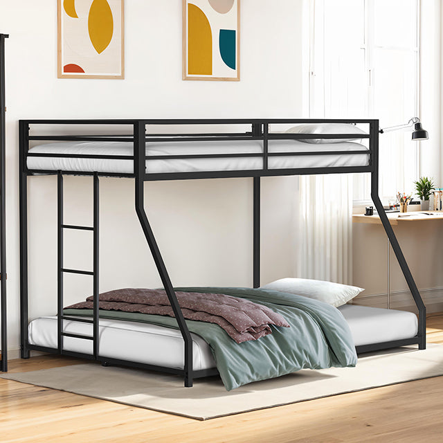 Rothwell Metal Bunk Bed Twin/ Full - Olympia Furniture (Saint George, Utah)