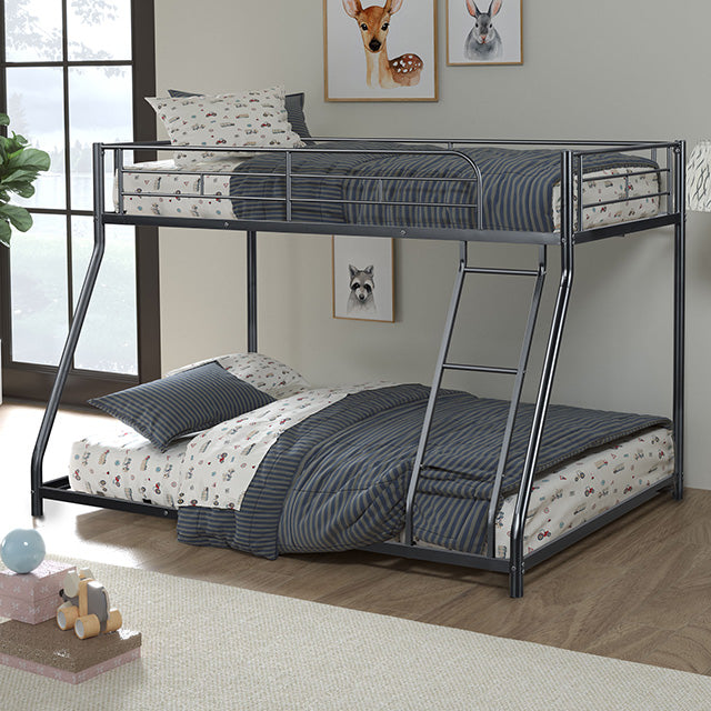 Panos Twin/Full Metal Bunkbed - Olympia Furniture (Saint George, Utah)