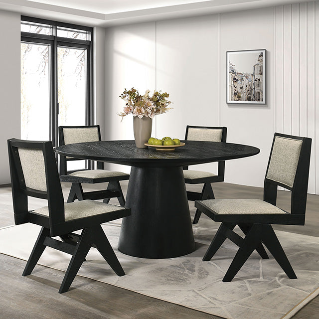 Tottenham 59" Round Dining Table - Olympia Furniture (Saint George, Utah)