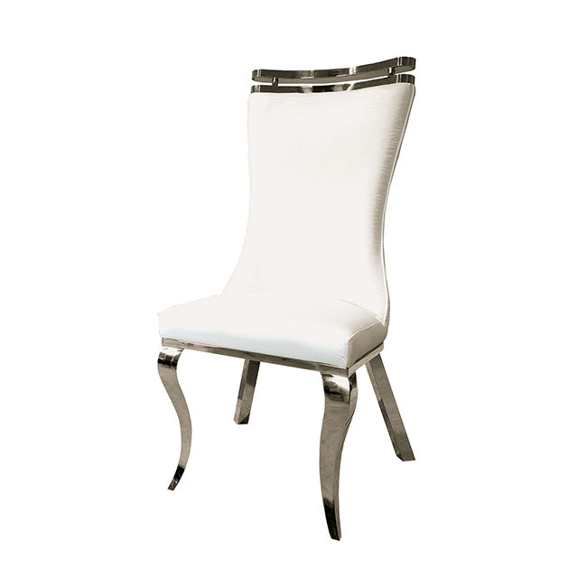 Palazzo Silver Chair (2/CTN) - Olympia Furniture (Saint George, Utah)
