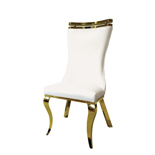 Palazzo Gold Chair (2/CTN) - Olympia Furniture (Saint George, Utah)