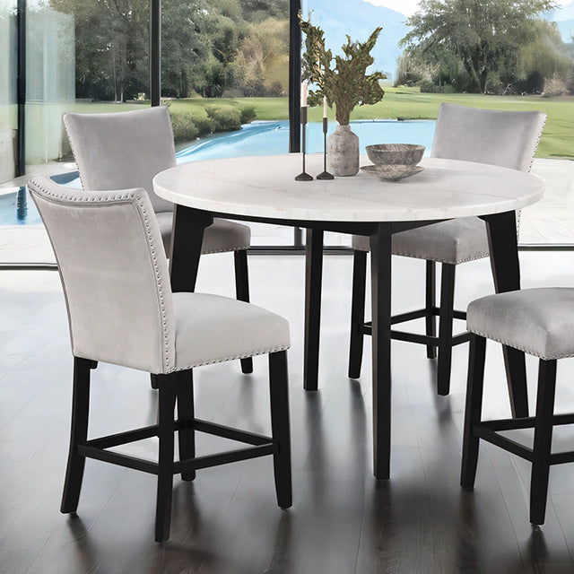 Sabro Round Counter Ht. Table - Olympia Furniture (Saint George, Utah)