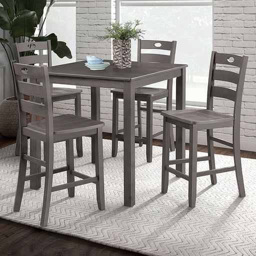 Lubbock 5 Pc. Counter Ht. Table Set - Olympia Furniture (Saint George, Utah)