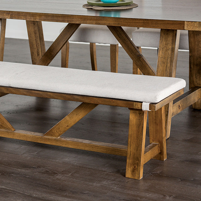 Losone Bench w/ Cushion - Olympia Furniture (Saint George, Utah)