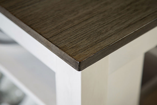 Lescles 3 Pc Counter Ht Set (1 Table + 2 Chairs) - Olympia Furniture (Saint George, Utah)