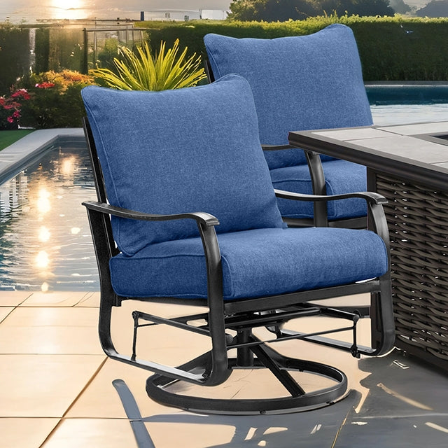 Segovia Swivel Glider Arm Chair (2/CTN) - Olympia Furniture (Saint George, Utah)