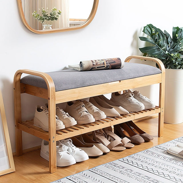 Skipper Shoe Storage Bench - Olympia Furniture (Saint George, Utah)