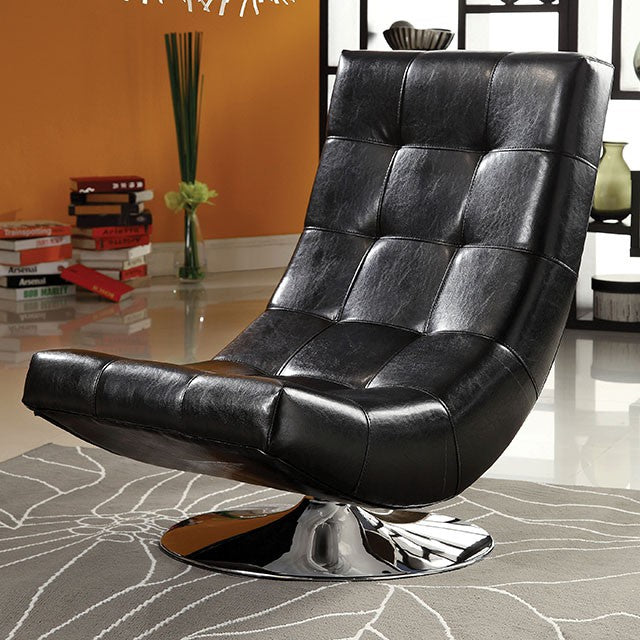 Trinidad Accent Chair Black & Grey - Olympia Furniture (Saint George, Utah)