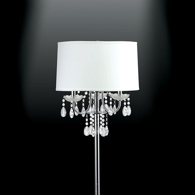 Jada White Floor Lamp - Olympia Furniture (Saint George, Utah)