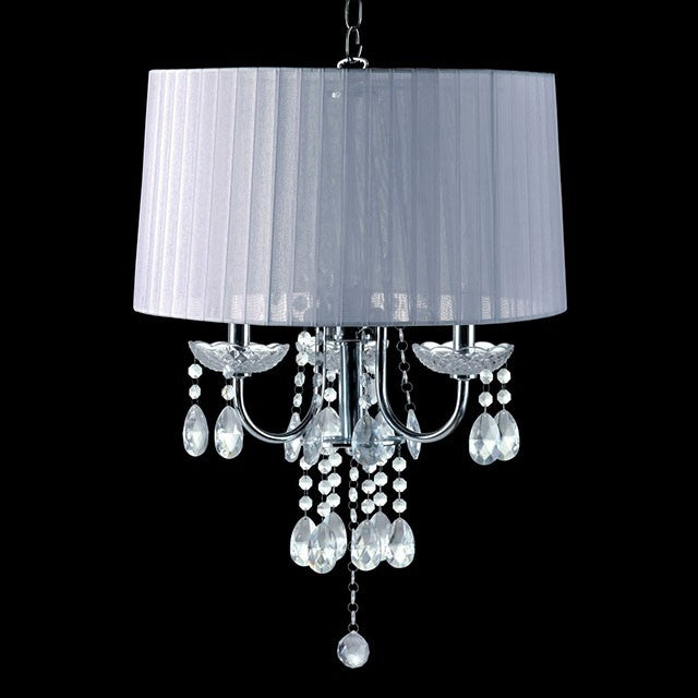 Jada White Ceiling Lamp - Olympia Furniture (Saint George, Utah)