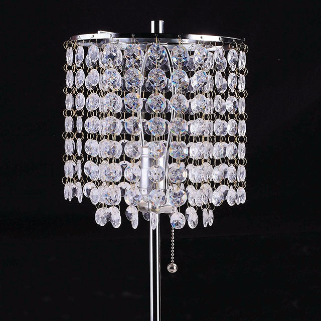 Perla Chrome Table Lamp - Olympia Furniture (Saint George, Utah)