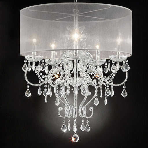 Rigel Silver 31 1/2"H Ceiling Lamp - Olympia Furniture (Saint George, Utah)