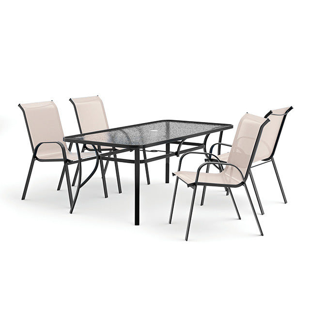 Pierro 5 Pc. Outdoor Dining Set - Olympia Furniture (Saint George, Utah)