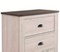 Crown Mark Furniture Coralee 5 Drawer Chest in White - Olympia Furniture (Saint George, Utah)