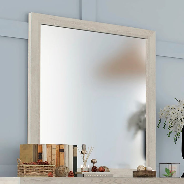 Crown Mark Furniture Jaylen Dresser Mirror in Gray - Olympia Furniture (Saint George, Utah)
