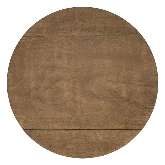 Round Dining Table w/Drop Leaf