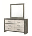 Crown Mark Furniture Rhett 6 Drawer Dresser in Gray - Olympia Furniture (Saint George, Utah)