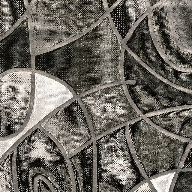 Sivas Area Rug Black & White