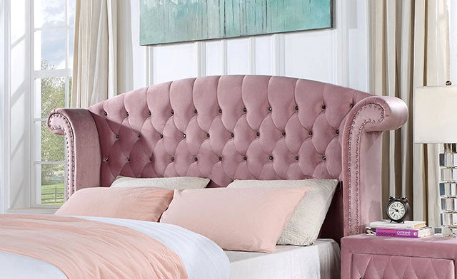 Zohar Bed Black & Pink