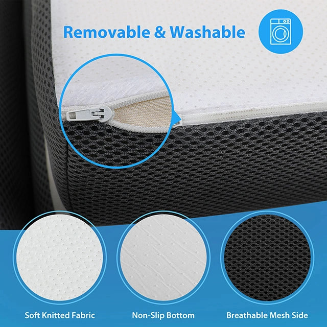 Hollyhock 3" Tri-Fold Memory Foam Topper