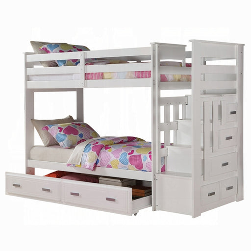 Allentown Twin-Twin Bunk Bed With Trundle and Storage - Olympia Furniture (Saint George, Utah)