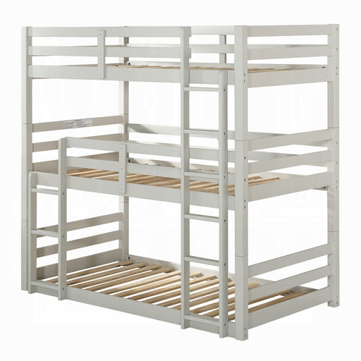 Ronnie Triple Twin Bunk Bed - Olympia Furniture (Saint George, Utah)