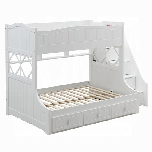 Meyer Twin-Full Bunk Bed With Storage - Olympia Furniture (Saint George, Utah)