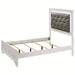 Crown Mark Furniture Lyssa Full Upholstered Bed in White B4310-F - Olympia Furniture (Saint George, Utah)