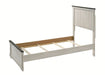 Crown Mark Furniture Leighton Full Panel Bed in White B8180-F - Olympia Furniture (Saint George, Utah)