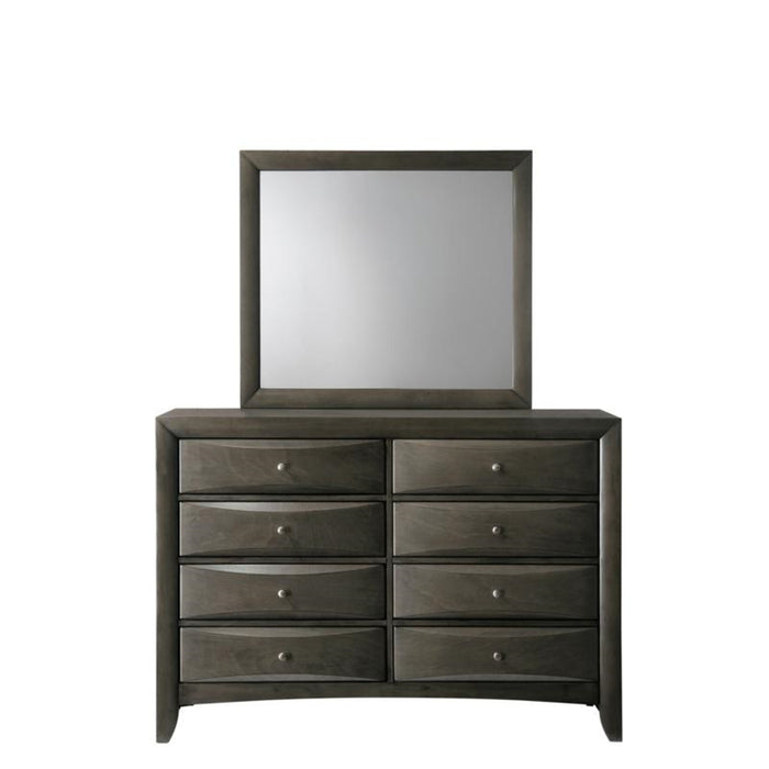 Crown Mark Emily Mirror in Grey - Olympia Furniture (Saint George, Utah)