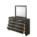 Crown Mark Emily Mirror in Grey - Olympia Furniture (Saint George, Utah)