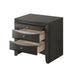 Crown Mark Emily Nightstand in Grey - Olympia Furniture (Saint George, Utah)
