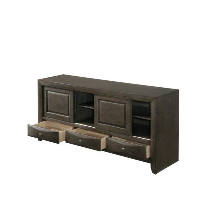 Crown Mark Emily Tv Stand in Grey - Olympia Furniture (Saint George, Utah)