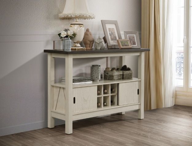 Crown Mark Maribelle Server in Chalk/Grey - Olympia Furniture (Saint George, Utah)