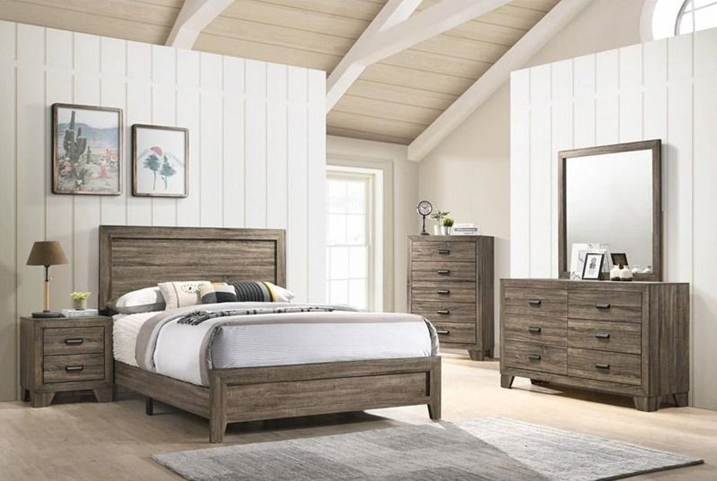 Crown Mark Millie Mirror in Grey - Olympia Furniture (Saint George, Utah)