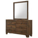 Crown Mark Millie Mirror in Brown Cherry - Olympia Furniture (Saint George, Utah)