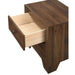 Crown Mark Millie Nightstand in Brown Cherry - Olympia Furniture (Saint George, Utah)