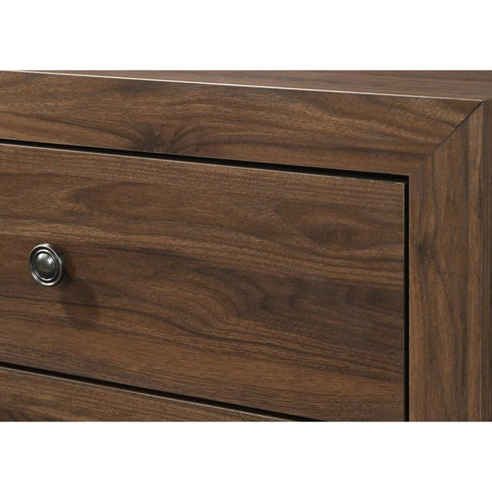 Crown Mark Millie Nightstand in Brown Cherry - Olympia Furniture (Saint George, Utah)