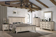 Crown Mark Sawyer Queen Panel Bed in Two-Toned - Olympia Furniture (Saint George, Utah)