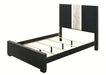 Crown Mark Furniture Rangley King Panel Bed in Black B6835-K - Olympia Furniture (Saint George, Utah)