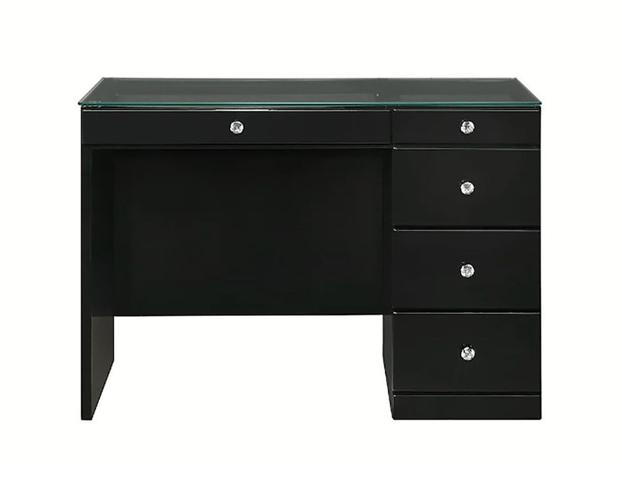 Crown Mark Furniture Morgan Vanity in Black B4851BK - Olympia Furniture (Saint George, Utah)