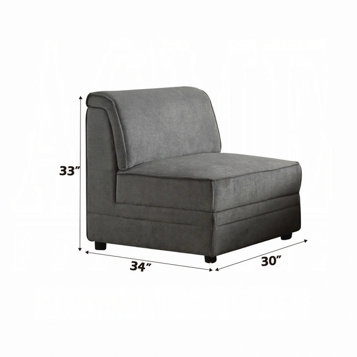 Bois Modular-Armless Chair