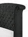 Crown Mark Furniture Lucinda Queen Upholstered Panel Bed in Black B9265-Q - Olympia Furniture (Saint George, Utah)