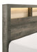 Crown Mark Furniture Rhett King Platform Bed in Gray - Olympia Furniture (Saint George, Utah)