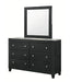 Crown Mark Furniture Cadence 6 Drawer Dresser in Black - Olympia Furniture (Saint George, Utah)